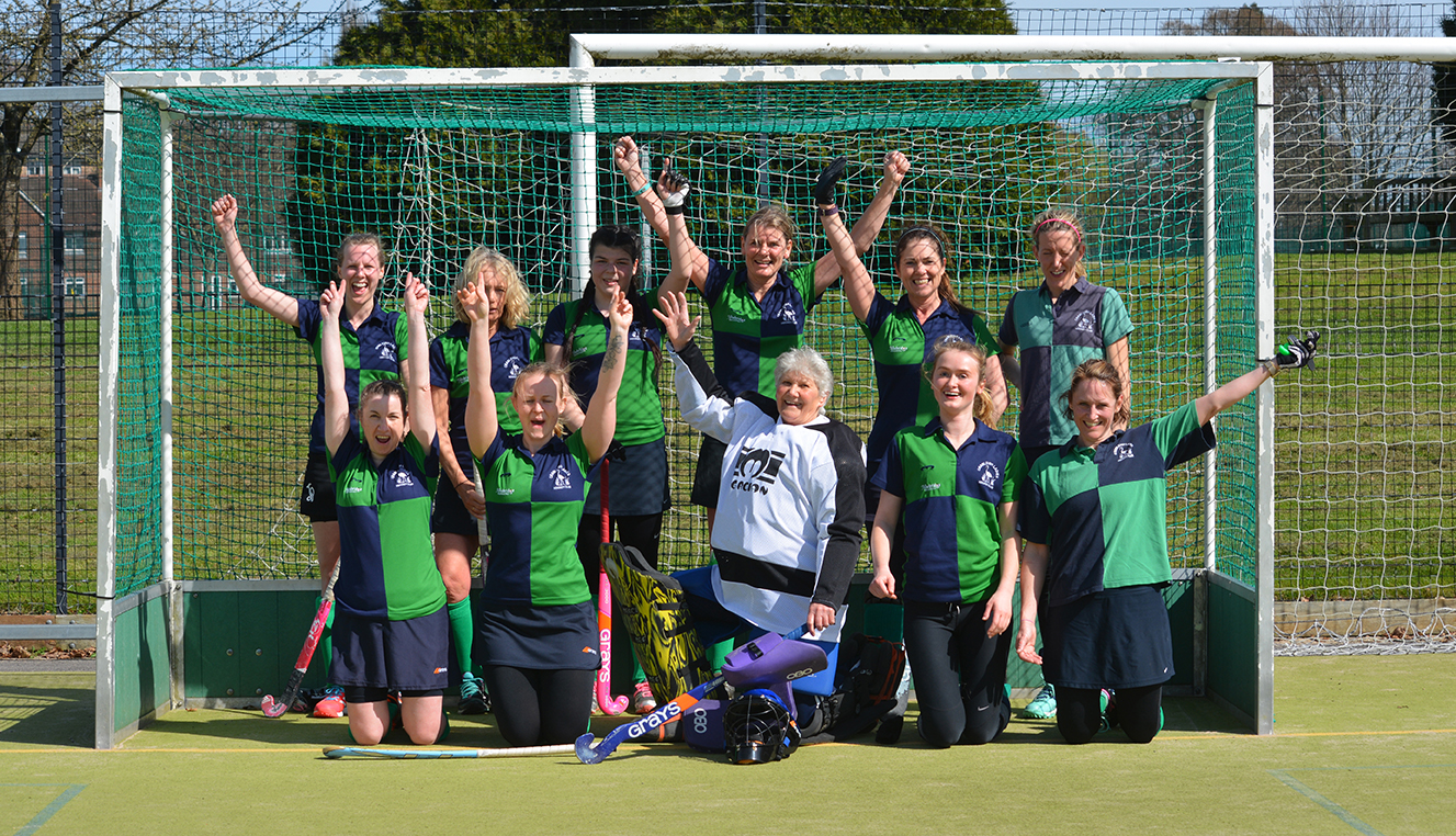 Cranleigh Hockey Club ladies team